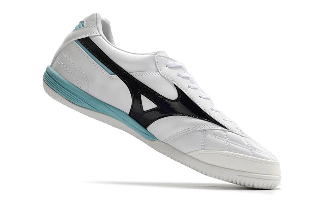 Chuteira Mizuno Morelia Sala Futsal - Branco/Preto