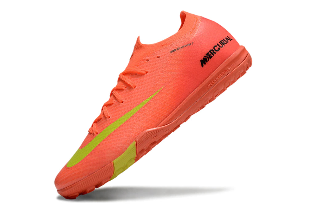 Chuteira Nike Mercurial Vapor 16 Elite Society - Laranja/Amarelo