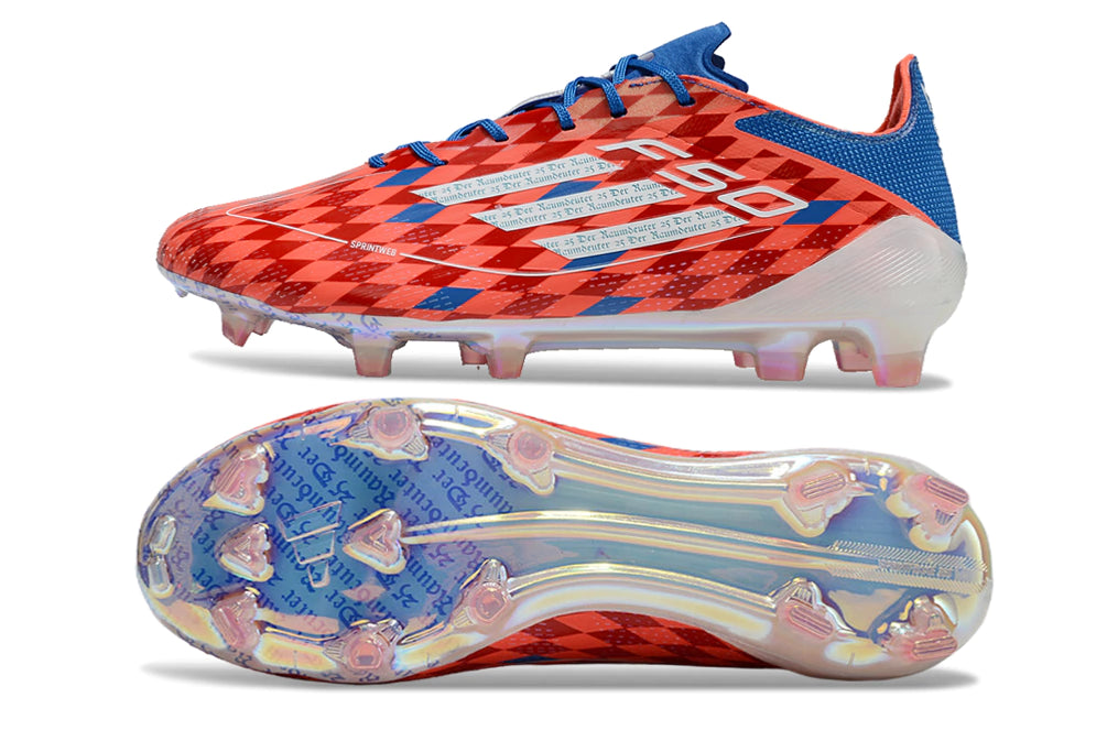 Chuteira Adidas F50 X Campo - Vermelho/Branco