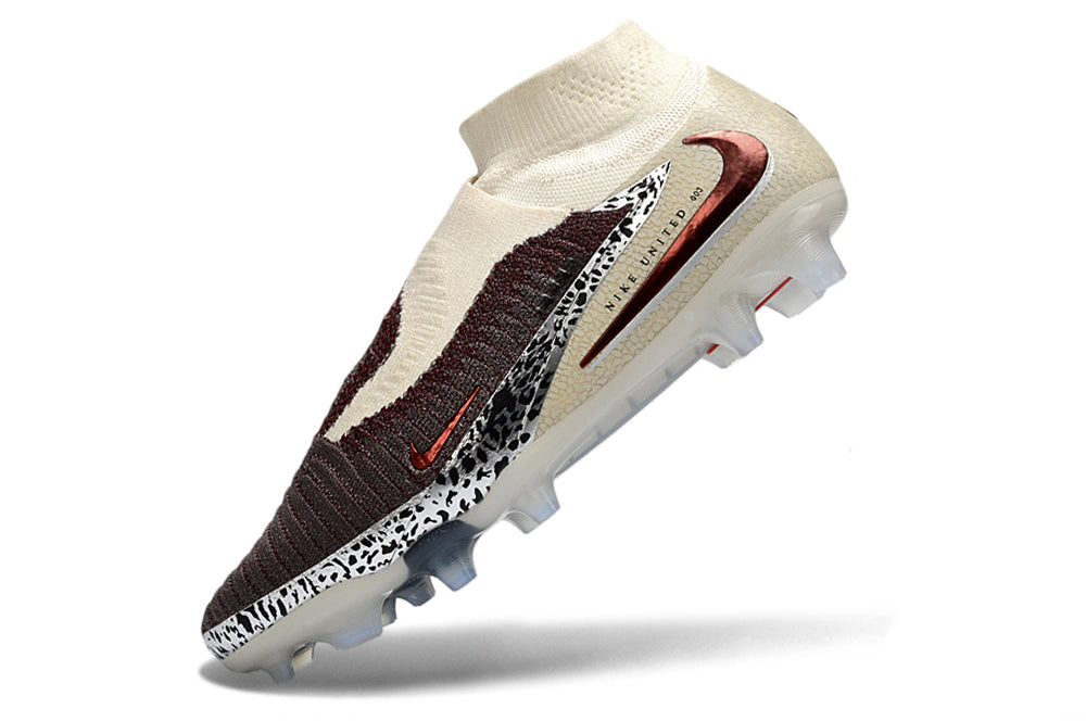 Chuteira Nike Phantom 6 Elite Botinha Campo - Vinho