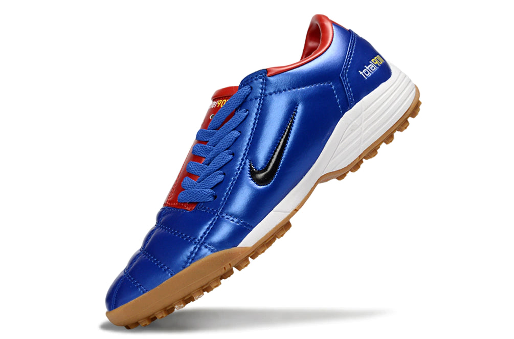 Chuteira Nike Total 90 Society - Azul/Vermelho