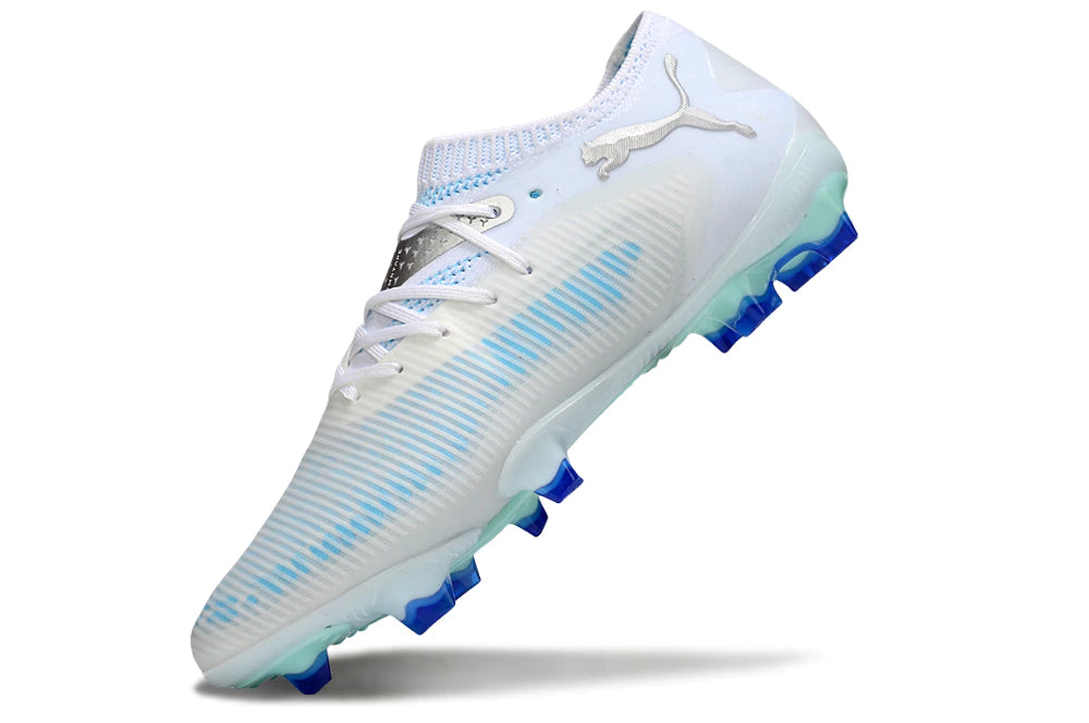 Chuteira Puma Future 8 Ultimate Low Campo FG - Azul