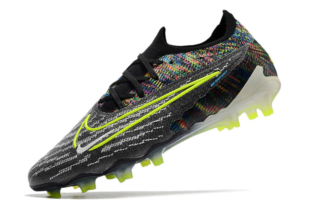 Chuteira Nike Campo Phantom GX Elite FG - Preto/Verde