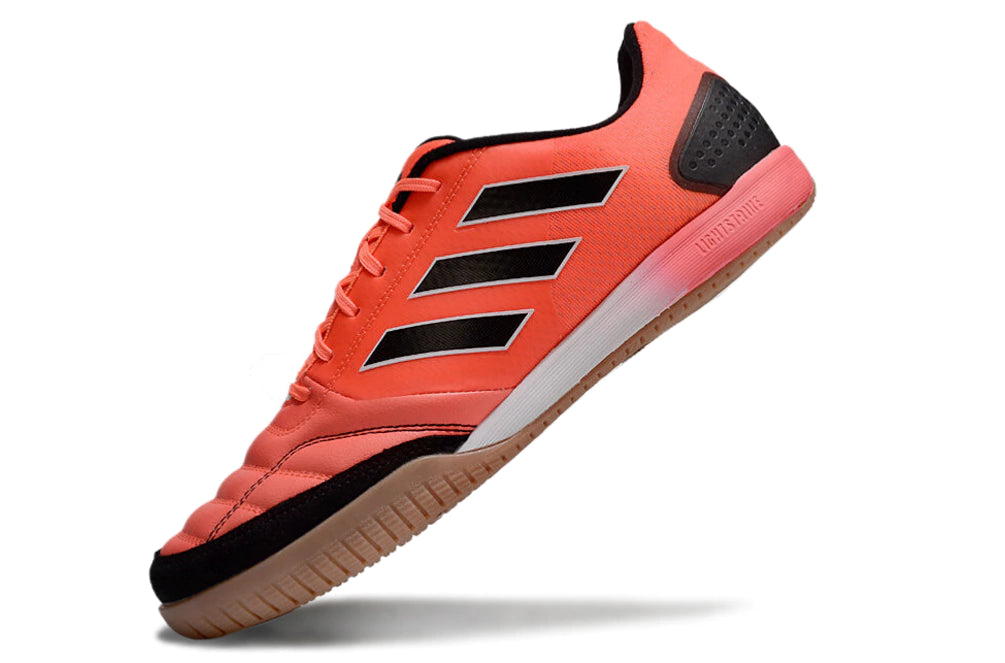 Chuteira Adidas Top Sala Futsal - Laranja/Preto/Bege