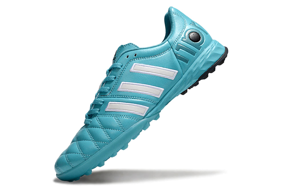 Chuteira Adidas Adipure 11 Pro Society TF - Azul/Branco