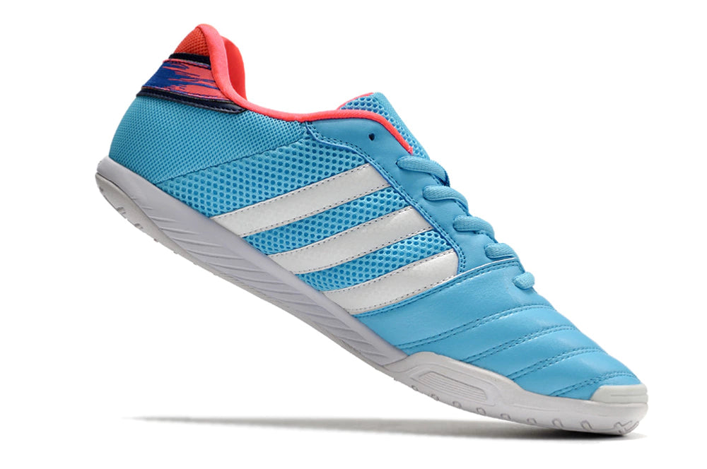 Chuteira Adidas Top Sala Futsal - Azul/Branco