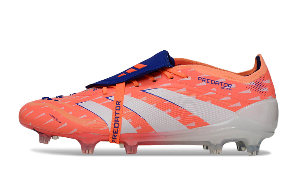 Chuteira Adidas Predator Elite Tongue 25 Campo FG "Coral Blaze"