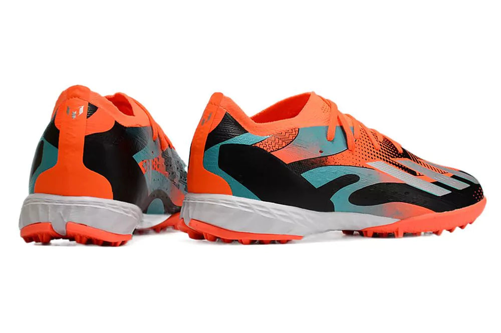 Chuteira Adidas X Speedportal.1 Society TF "L10NEL M35SI"