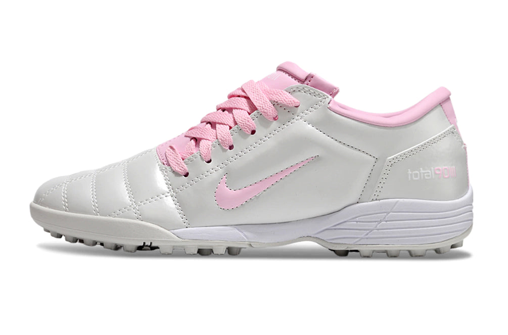 Chuteira Nike Total 90 Society - Branco/Rosa