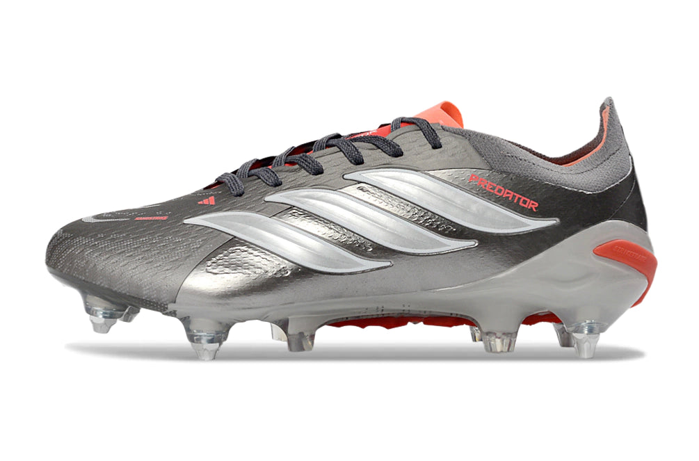 Chuteira Adidas Predator Elite 26 SG - Cinza