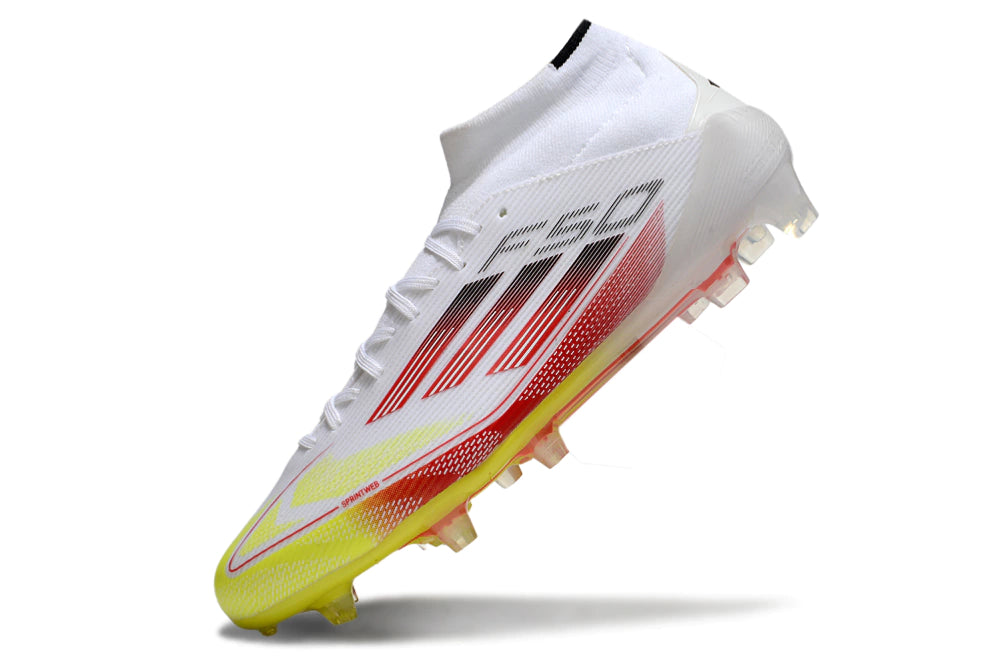 Chuteira Adidas F50 Elite Mid Campo "Pure Victory"