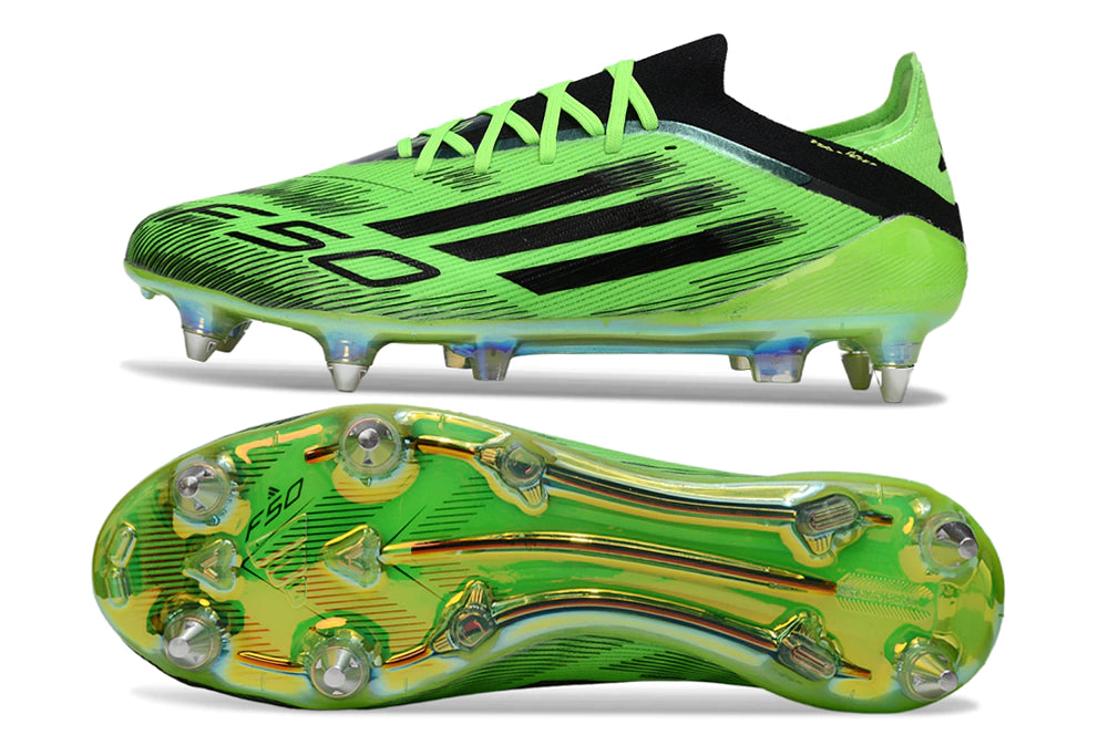 Chuteira Adidas F50 X Campo SG - Verde