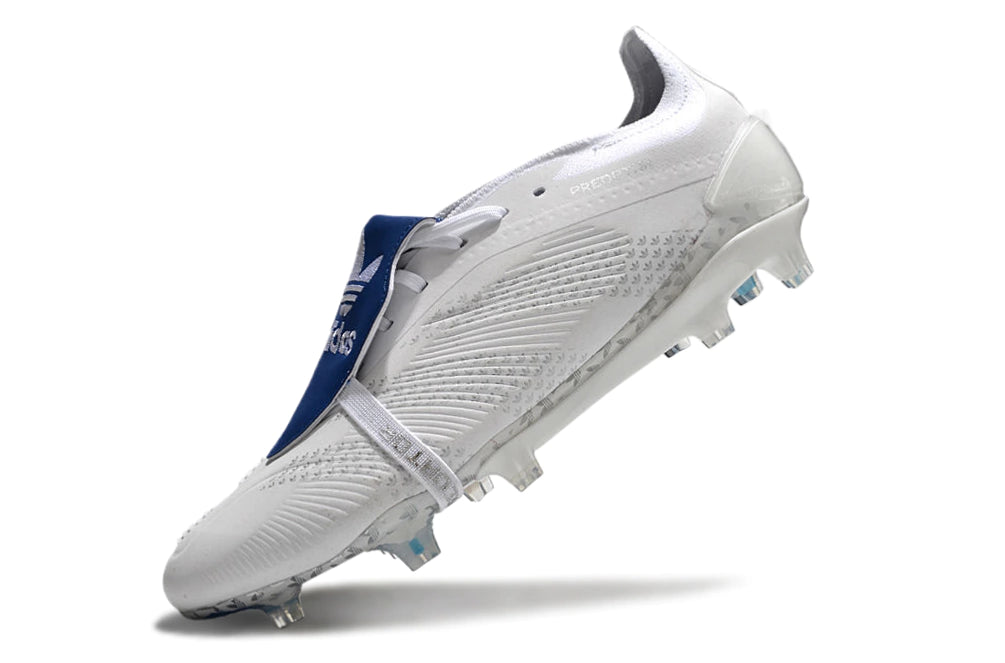Chuteira Adidas Predstrike Elite Campo - Branco/Azul