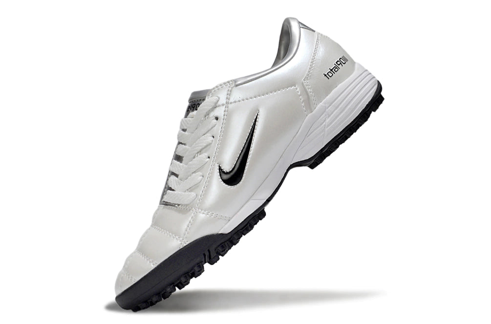 Chuteira Nike Total 90 Society - Branco/Prata