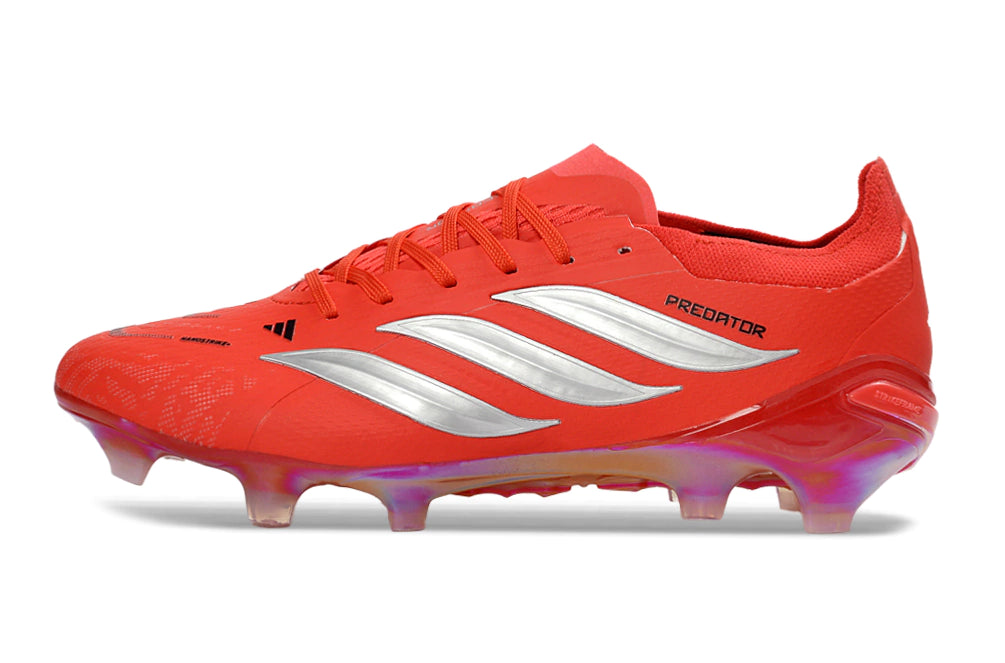 Chuteira Adidas Predator Elite 26 Campo FG - Vermelho