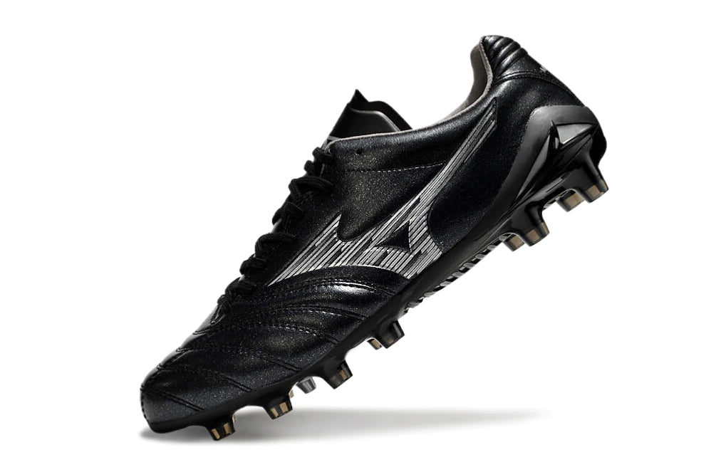 Chuteira Mizuno Morelia Neo 4 Campo - Preto/Branco