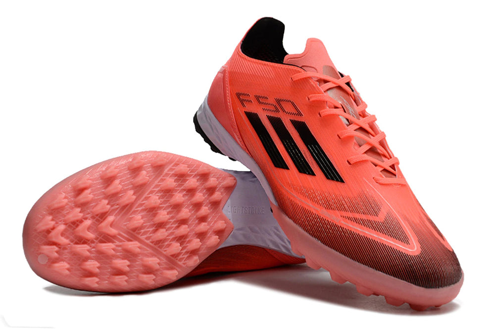 Chuteira Adidas X F50 Pro Society - Rosa/Preto