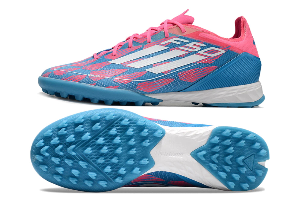 Chuteira Adidas X F50 Pro Society - Azul/Rosa