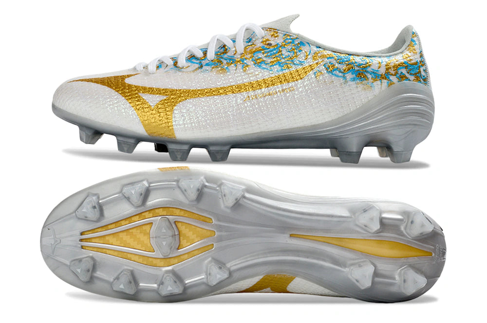 Chuteira Mizuno Alpha Japan 3 FG - Branco