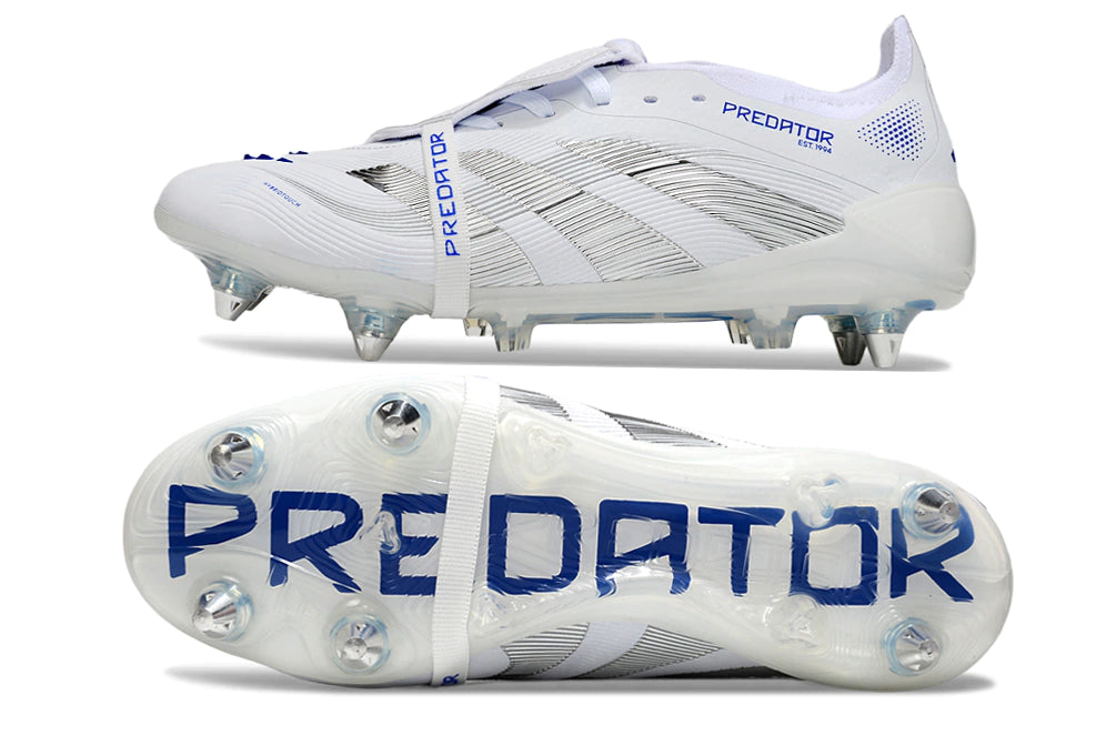 Chuteira Adidas Predator 25 Elite Tongue SG "Polar Victory Pack"