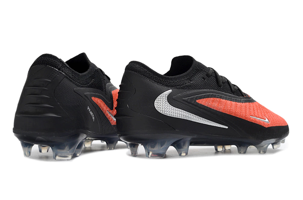 Chuteira Campo NIKE Phantom 6 Elite FG - Preto/Laranja