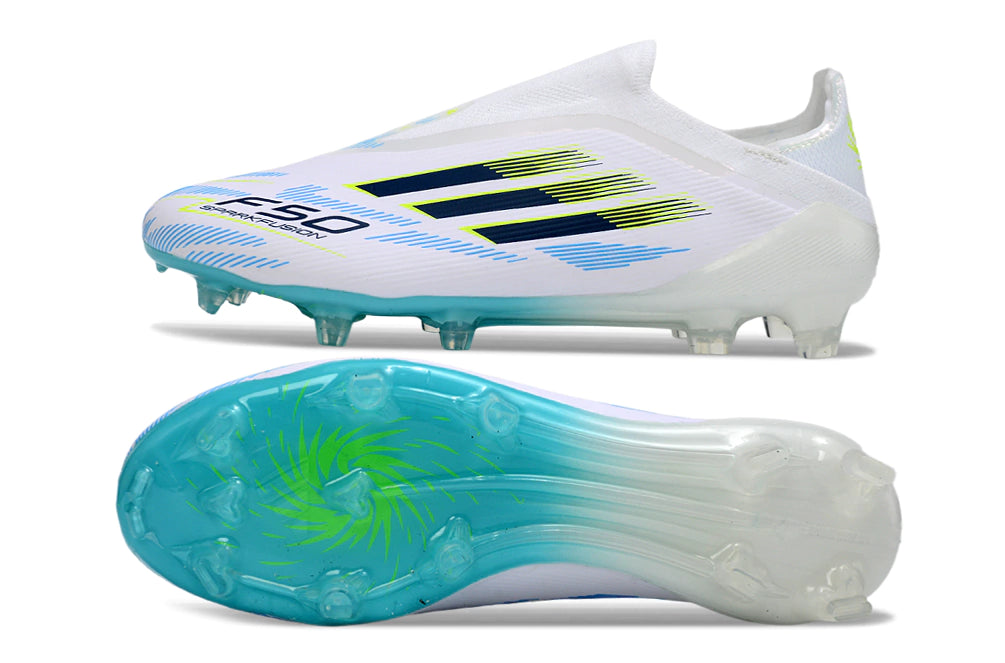 Chuteira Adidas F50 X Laceless Campo - Branco