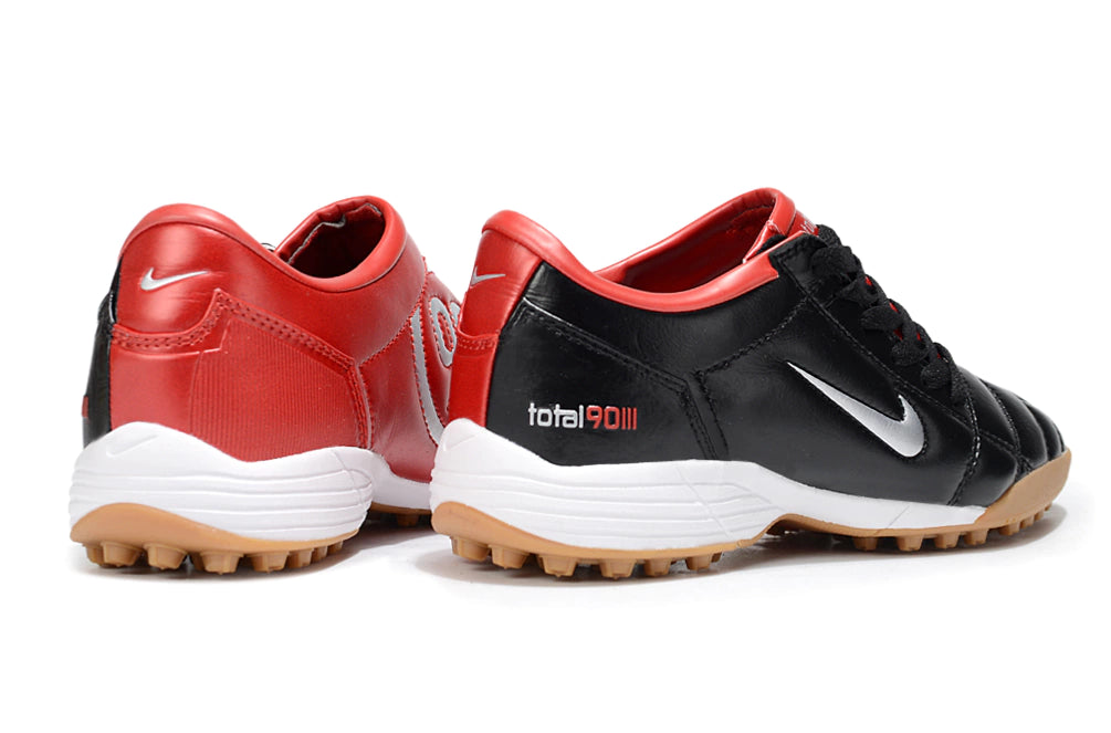 Chuteira Nike Total 90 Society - Vermelho/Preto