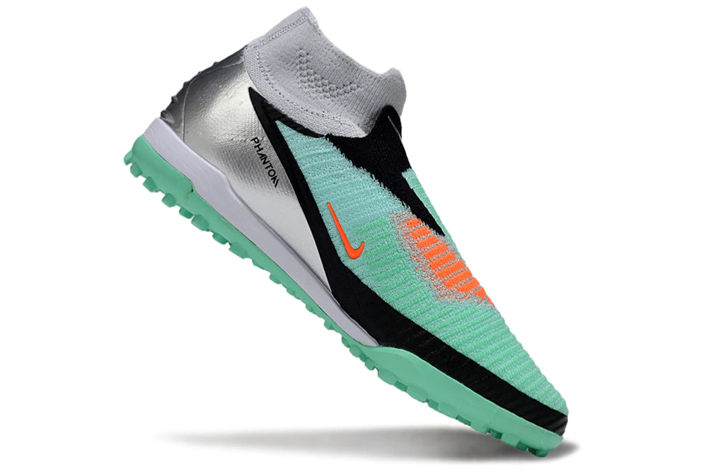 Chuteira Nike Phantom ReactX 6 Pro Botinha Society TF - Verde