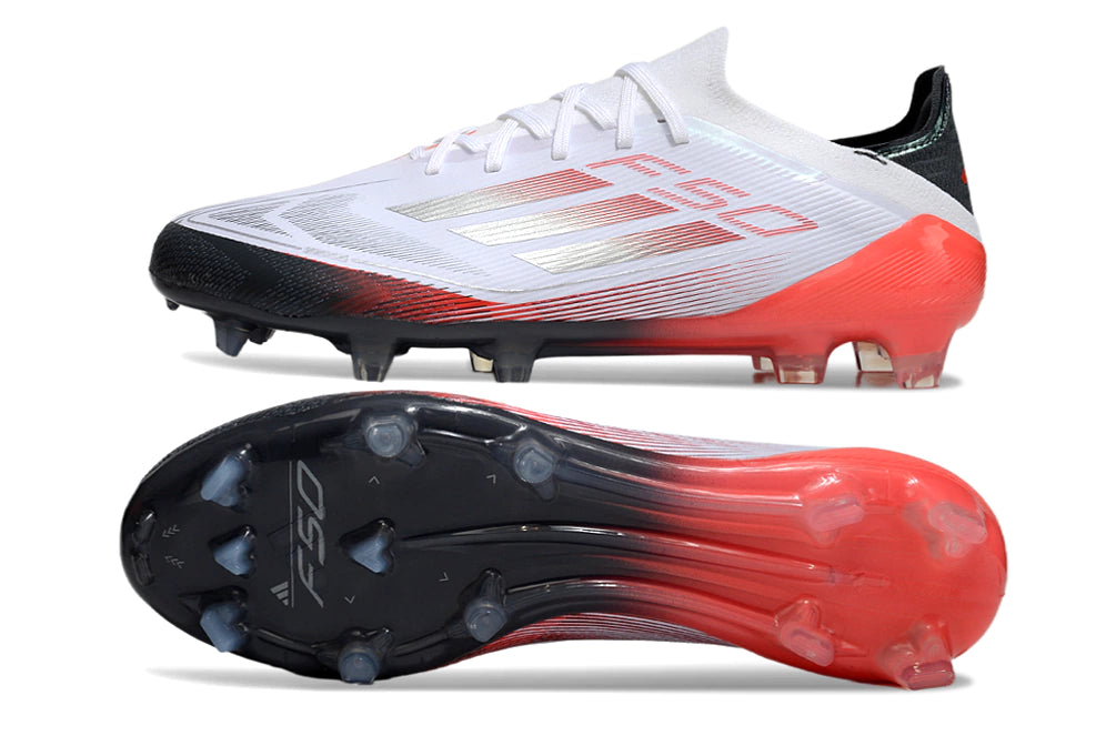Chuteira Adidas F50 X Campo - Branco/Preto