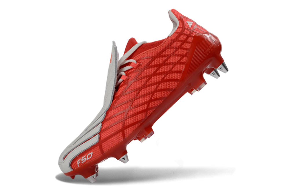 Chuteira Adidas F50 Spider SG - Vermelho