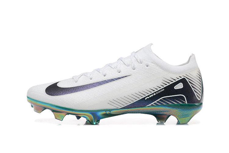 Chuteira Nike Air Zoom Mercurial Vapor 16 Elite FG - Branco/Preto/Verde