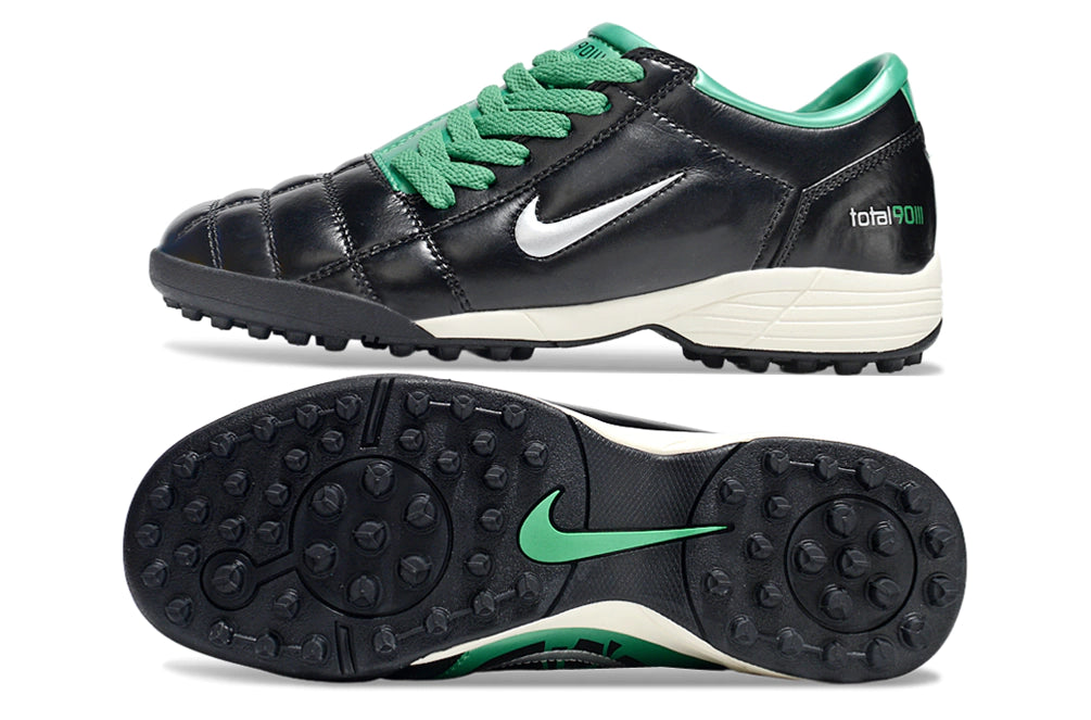 Chuteira Nike Total 90 Society - Preto/Verde