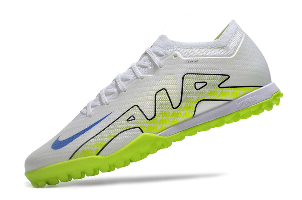 Chuteira Nike Mercurial Vapor 15 Elite Society - Cinza/Verde