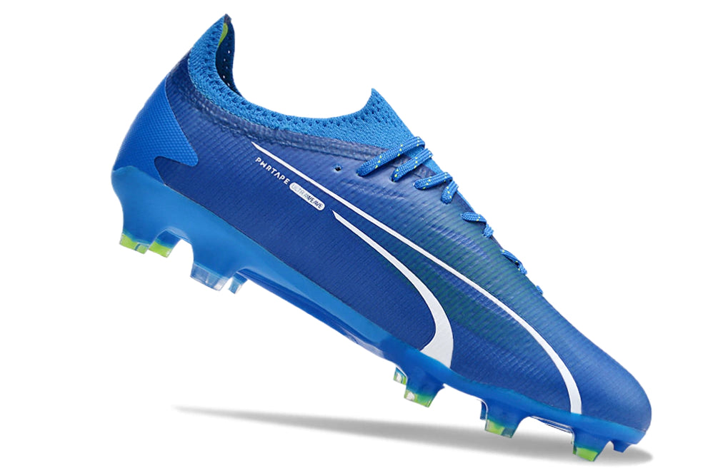 Chuteira Puma Ultra Ultimate Campo FG - Azul/Branco