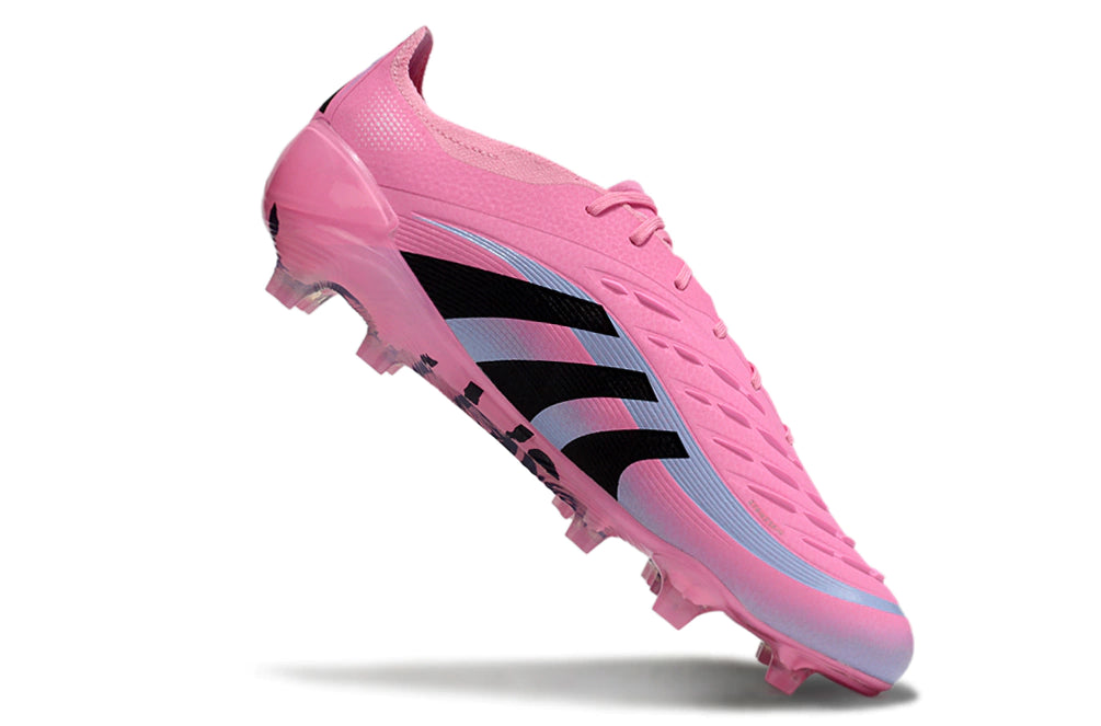 Chuteira Adidas Predator Elite 25 Campo FG - Rosa/Preto