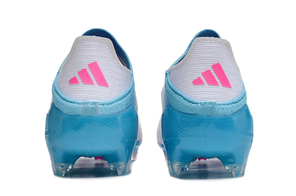 Chuteira Adidas F50 X Campo - Branco/Azul