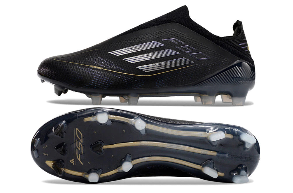 Chuteira Adidas F50 X Laceless Campo "Dark Spark Pack"