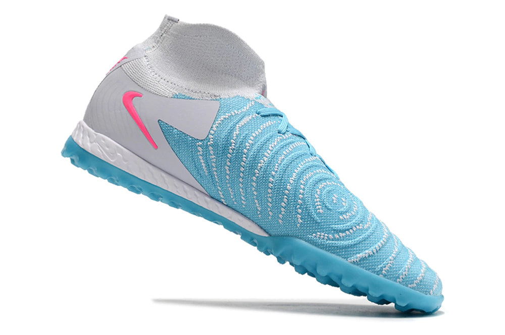 Chuteira Nike React Phantom Luna 2 Elite Society - Azul/Rosa