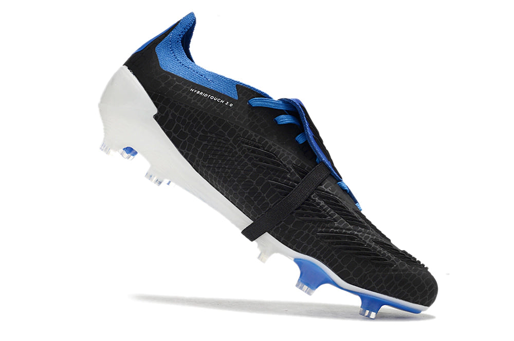 Chuteira Adidas Predstrike Elite Campo - Preto/Azul