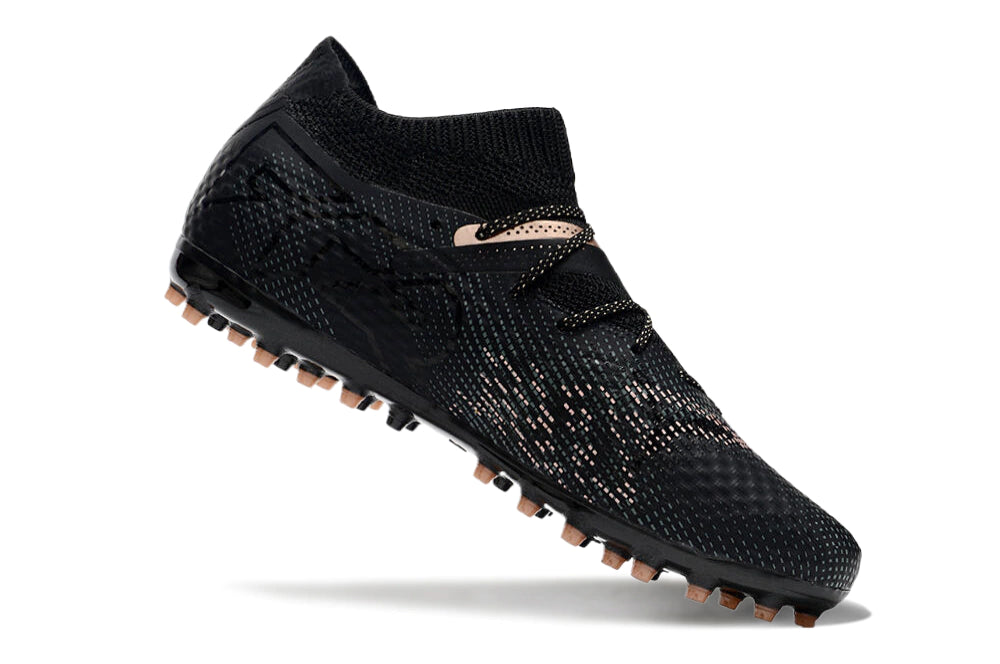 Chuteira Puma Future 7 Match MG - Preto/Rose