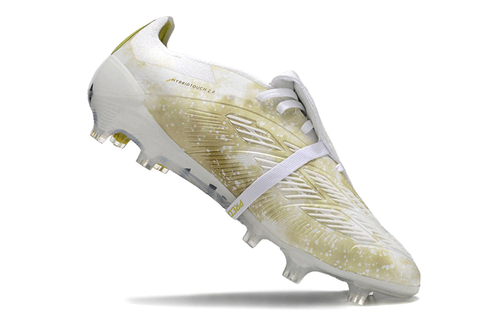 Chuteira Adidas Predstrike Elite Campo - Branco/Verde