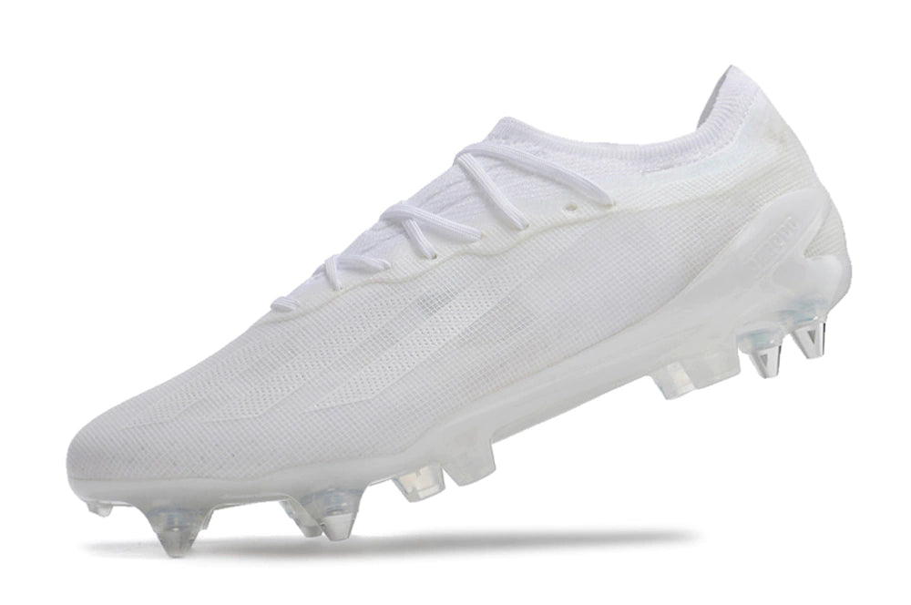 Chuteira Adidas X CrazyFast.1 SG - White