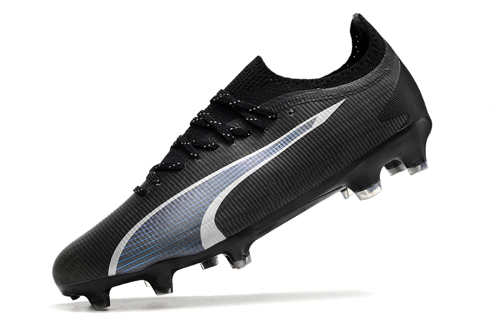 Chuteira Puma Ultra Ultimate Campo FG - Preto/Branco