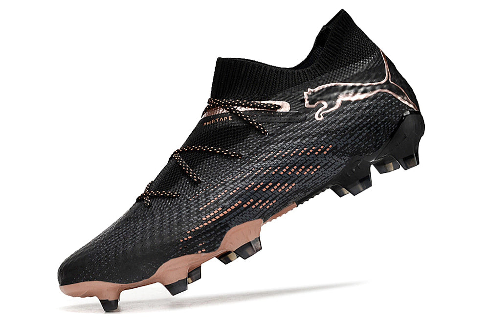 Chuteira Puma Future 7 Ultimate Campo FG - Preto/Marrom