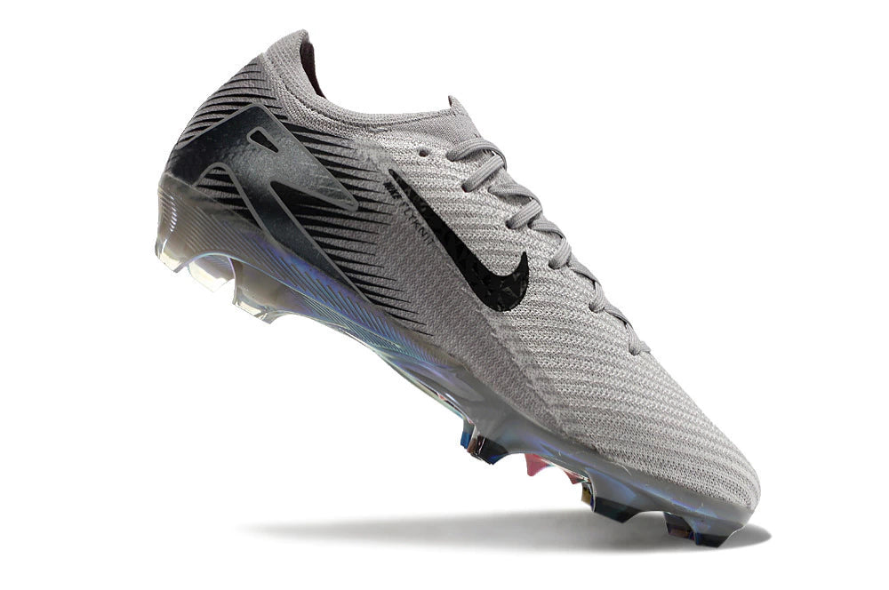 Chuteira Nike Air Zoom Mercurial Vapor 16 Elite FG - Cinza/Preto