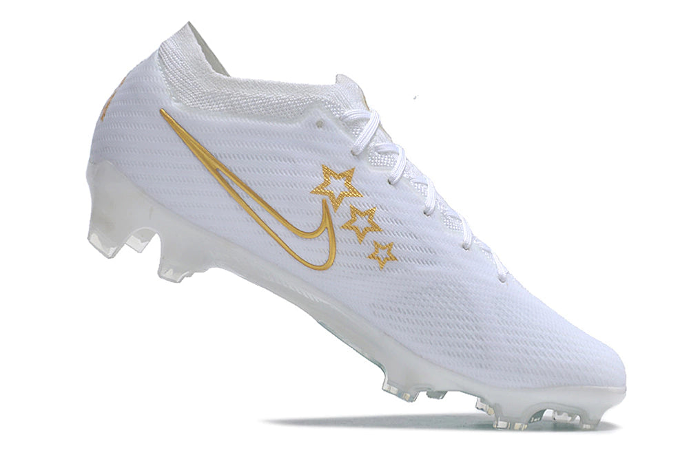 Chuteira Nike Air Zoom Mercurial Vapor 15 Elite FG - Branco/Azul