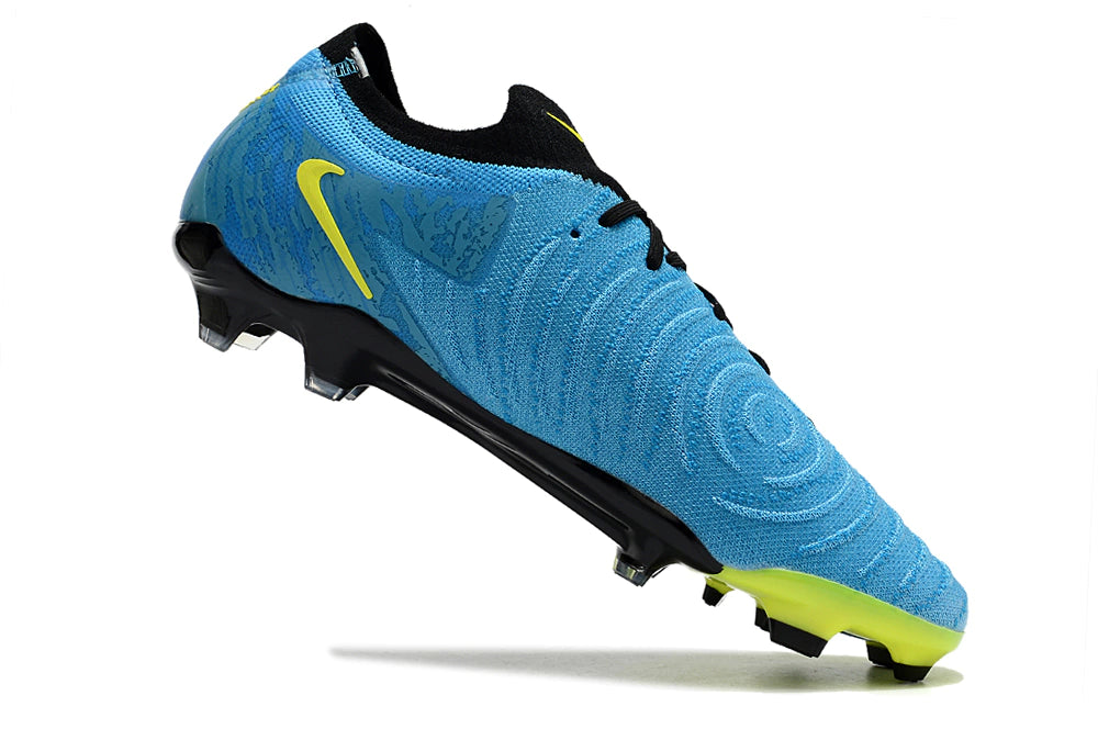 Chuteira Nike Campo Phantom GX2 Elite Campo FG - Azul/ Verde