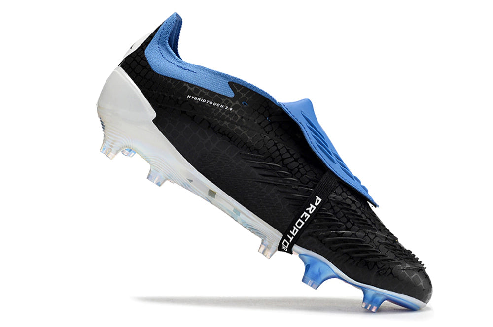 Chuteira Adidas Predator Elite Campo FG - Preto/Azul