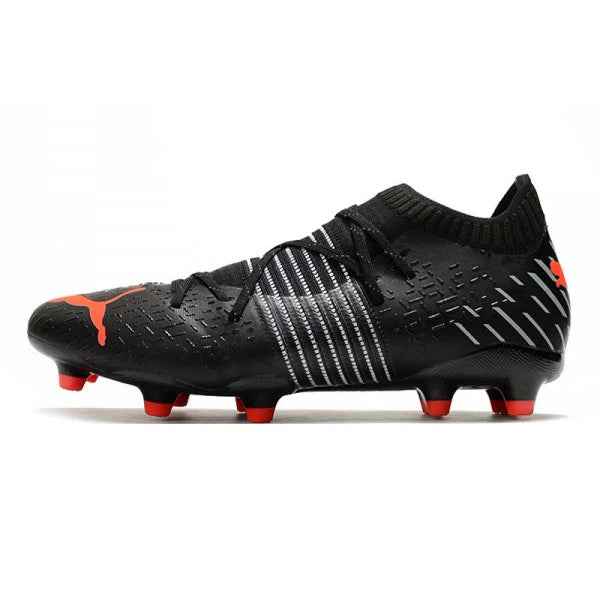 Chuteira Puma Future Z 1.1 Campo FG/AG - Preto/Vermelho