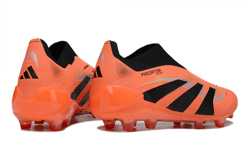 Chuteira Adidas Predator Elite 25 Laceless Campo - Laranja